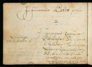 Nürnberg ; 27.09.1652 / Joh. Michael Dilherrus