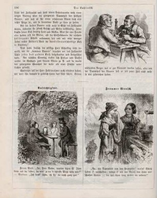 "Der Kuhtausch" "Aufrichtigkeit" "Frommer Wunsch"