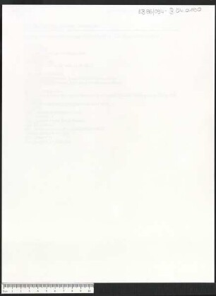 Brief (Verfasser: Perutz, Grete; Adressat: Staples, Michaela)