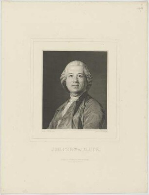 Bildnis des Joh. Chr.ph v. Gluck