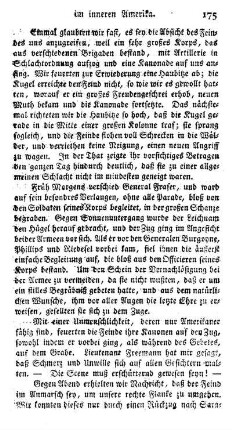 Cambridge in Neuengland am 15ten November 1777