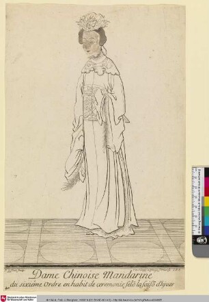 Dame chinoise mandarine [eine chinesische Dame]