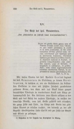 220-227 Der Geist des h. Bonaventura