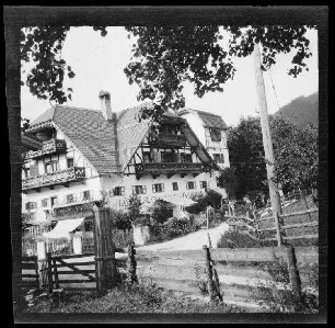 Schliersee-Fischhausen (Lkr. Miesbach): Hotel-Restaurant Finsterlin (Gesamtansicht)