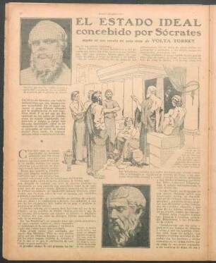 El estado ideal concebido por Sócrates : Según se nos revela en esta nota de Volta Torrey