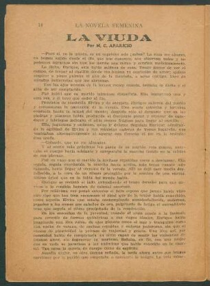 La viuda
