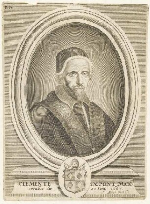 Bildnis des Clemente IX., Pont. Max.