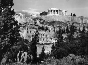 Athen. Akropolis (450ante). Südabhang