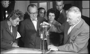 La Chaux-de-Fonds (Schweiz): Vorführung eines Marinechronometers