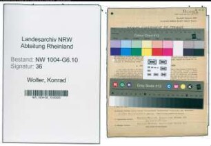 Entnazifizierung Konrad Wolter , geb. 19.03.1893 (Bauarbeiter)