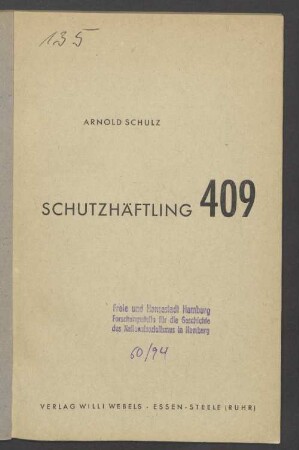 Schutzhäftling 409