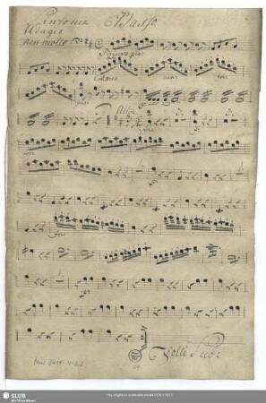 Basso [2. Schreiber]