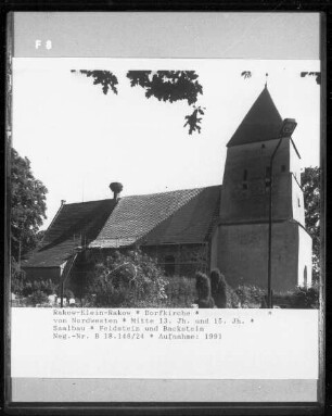 Dorfkirche — Kirchenschiff