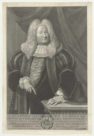 Bildnis des Iohannes Iacobvs Silberrad