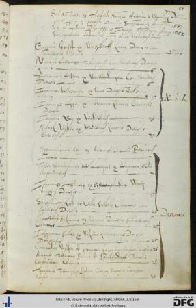 [fol. 84] Rektorat Theobald Bapst 1551/52