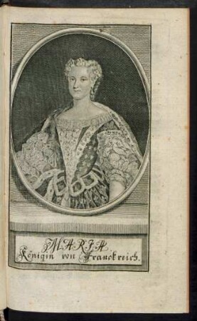 Maria Königin von Franckreich.