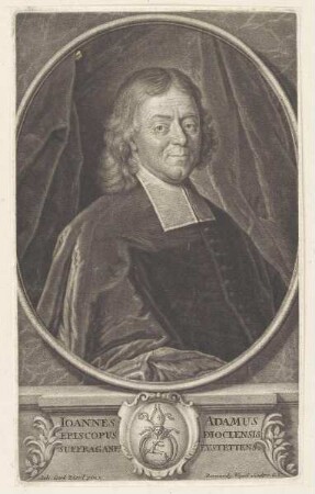 Bildnis des Ioannes Adamus Episcopus Eystettens.