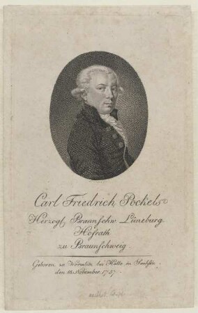 Bildnis des Karl Friedrich Pockels