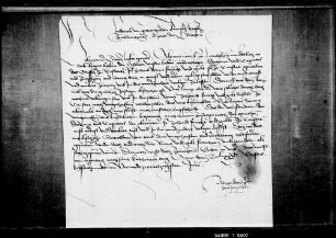 Kaiser Friedrich III. gebietet Graf Ulrich V. gemäß seiner in Landshut mündlich gegebenen Zusage, die Einkünfte des Domkapitels in Cannstatt vom Arrest freizugeben.