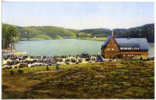 Kriebstein. Talsperre,Gaststätte