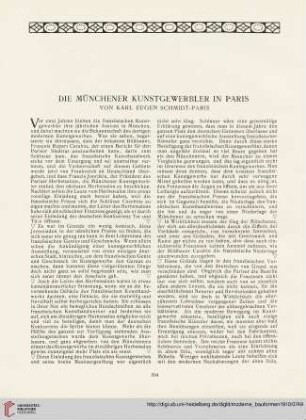 9: Die Münchener Kunstgewerbler in Paris