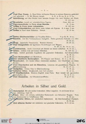 Arbeiten in Silber und Gold (Nr. 68-143)