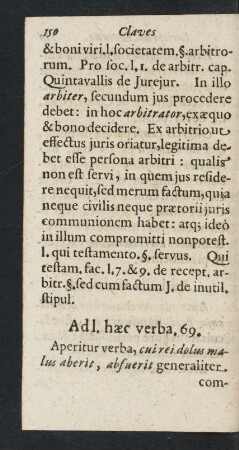 Ad l. haec verba. 69.