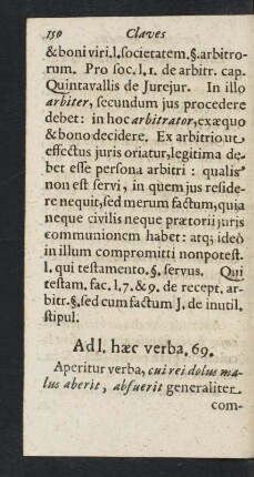 Ad l. haec verba. 69.