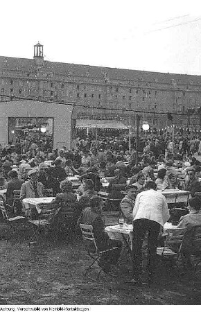 Dresden, 4. Pressefest der Sächsischen Zeitung (SZ),Ausstellung von Werken von Lea und Hans Grundig im Pressefestzelt, 17./18.August 1957