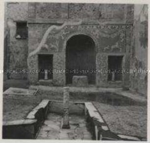 Herculaneum, Casa di Nettuno e Amphitrite, Mosaik, Nymphaeum