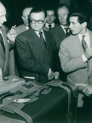 IFF 1954. Julien Duvivier Jacques Chabassol Internationale Filmfestspiele 1954