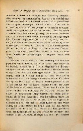 Die Onyxgefässe in Braunschweig und Neapel