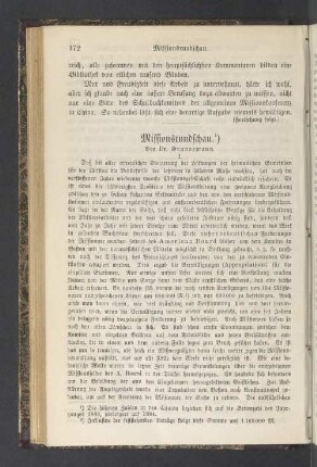 Missionsrundschau