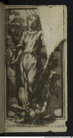 La costanza nell'amor divino overo la santa Rosalia