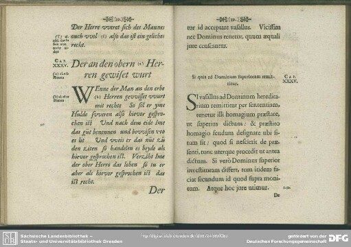 Cap. XXXV. Der an den obern (a) Herren gewiset wurt