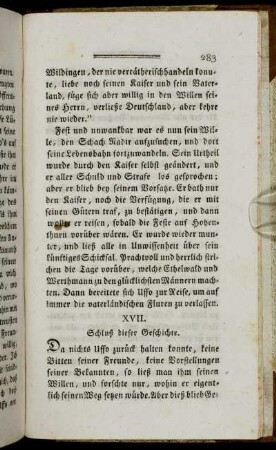 XVII. Schluß dieser Geschichte.