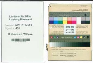 Entnazifizierung Wilhelm Bottenbruch , geb. 13.05.1890 (Baeckermeister)