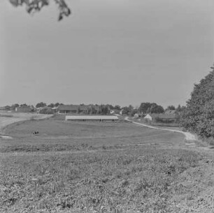 Göda und Umgebung : Göda. Blick auf Stallanlagen