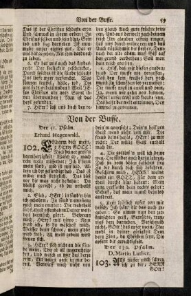 59-74, Von der Busse