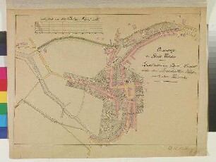 Grundriss der Stadt Wilster.