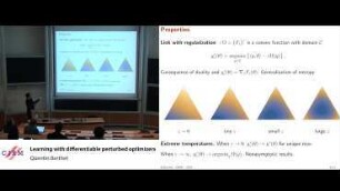 Learning with differentiable perturbed optimizers
