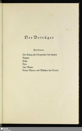 Der Betrüger