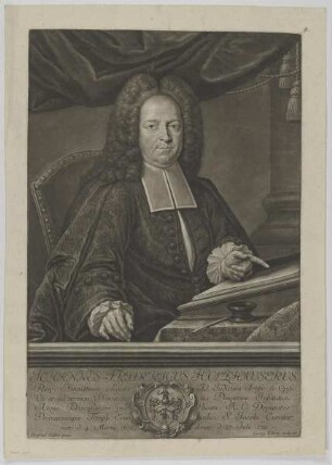 Bildnis des Johannes Fridericus Holzhauserus
