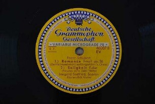 Romanze f-moll op. 26 : (Der Vollmond strahlt auf Bergeshöhn) / Franz Schubert. [Text:] v. Chevy