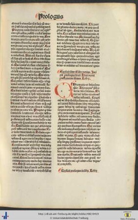 Prologus beati Hieronymi presbyteri in librum Tobiᶒ