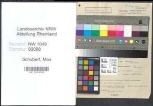 Entnazifizierung Max Schubert , geb. 15.08.1916 (Polizeibeamter)