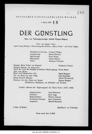 Der Günstling