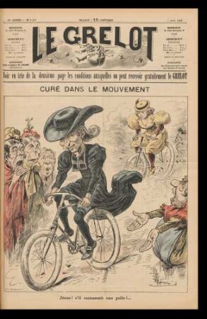 Curé dans le mouvement
