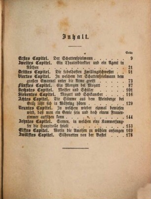 Die Zauberflöte : komischer Roman, 1. (1859). - 196 S.