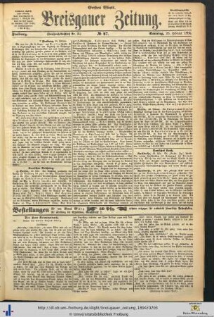 25.02.1894 (Erstes Blatt)